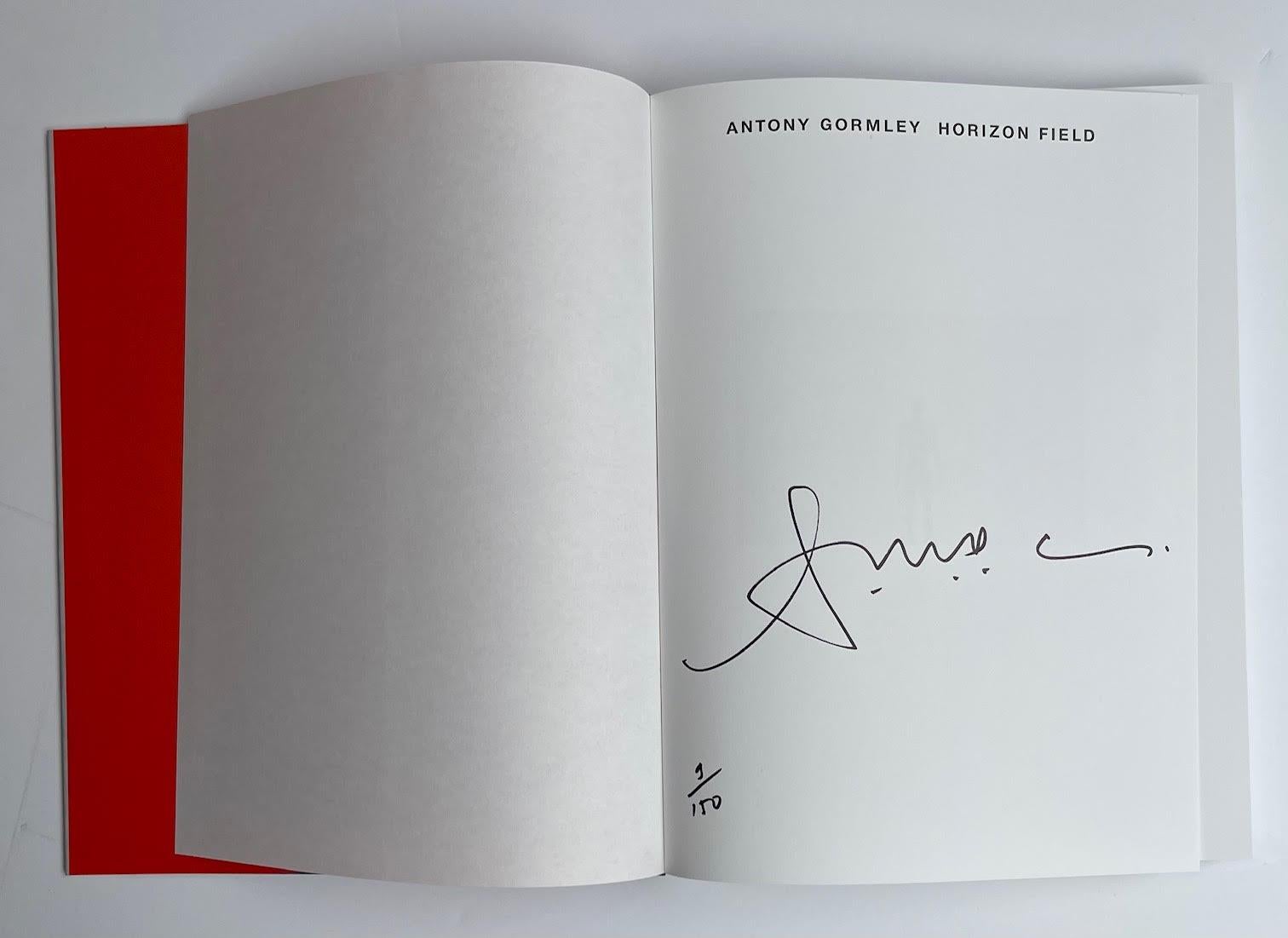 Antony Gormley Horizon Field (box set of two signed monographs held in slipcase) For Sale 1
