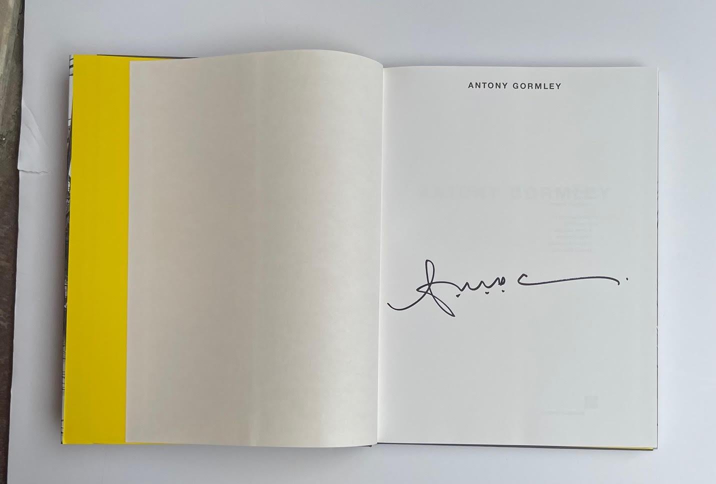 Antony Gormley Horizon Field (box set of two signed monographs held in slipcase) For Sale 2