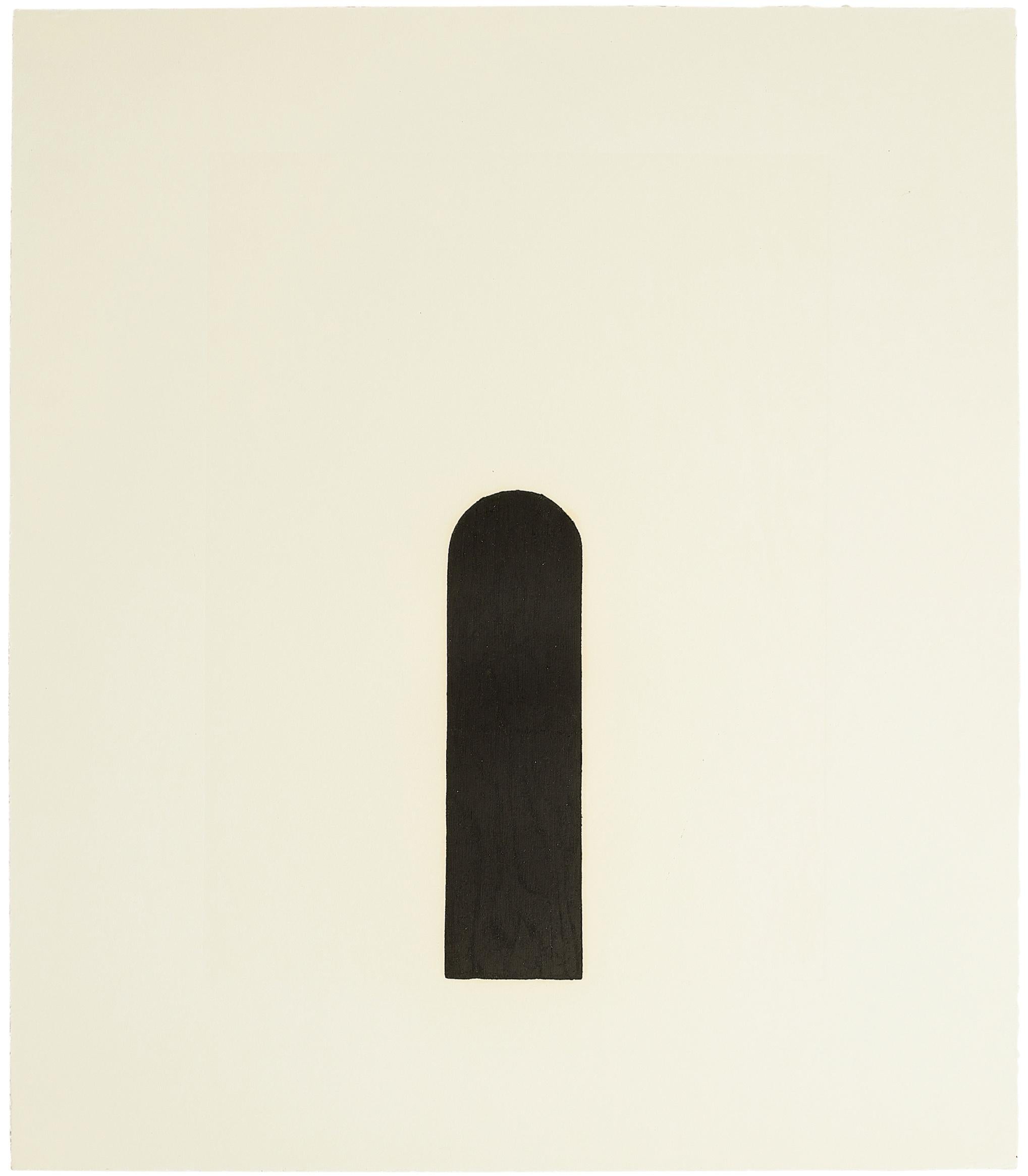 Bearing Light II, 1990
Antony Gormley

Woodcut printed with artist’s oil colour and various clays, on Stonehenge wove
Signed, titled, dated and numbered from the edition of 30 verso
Printed by La Paloma, Tujunga
Published by Okeanos Editions, Los