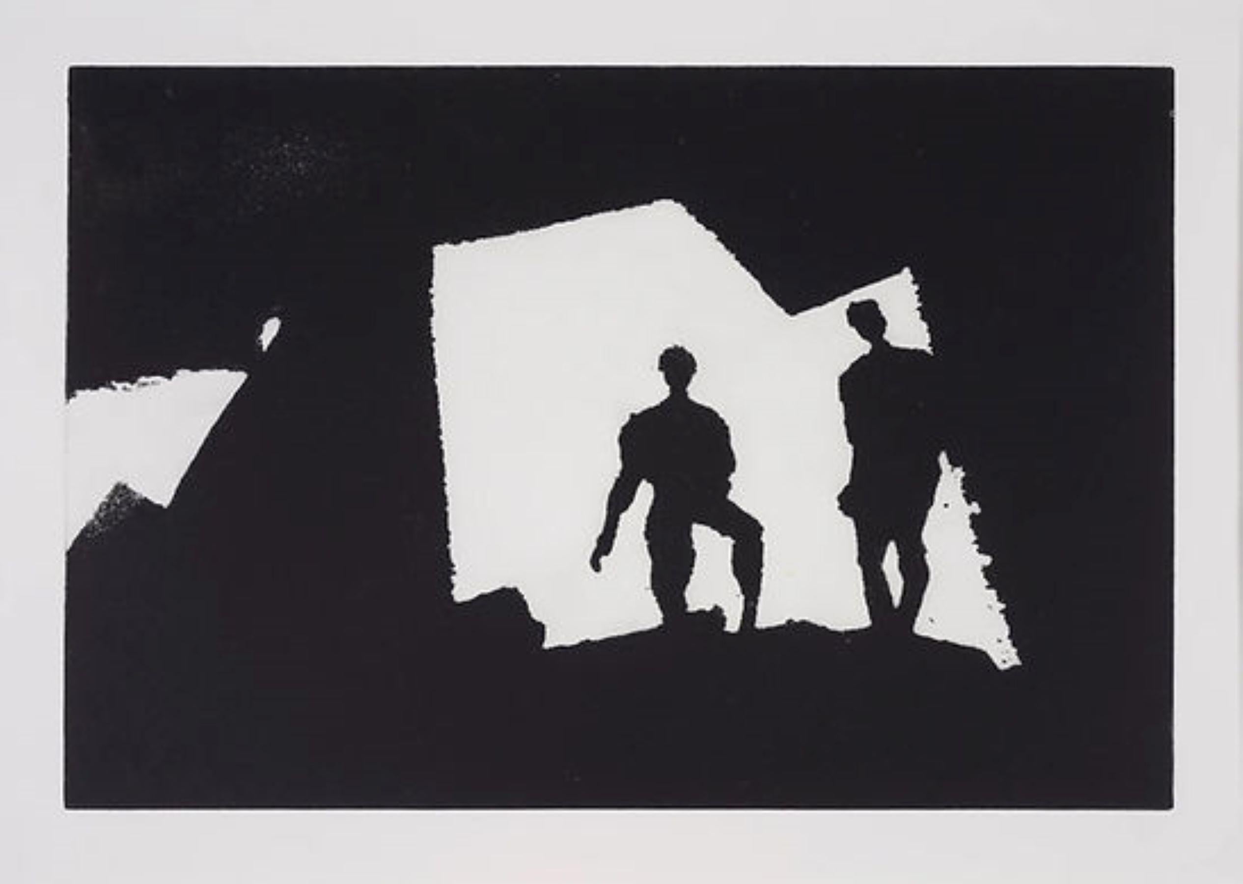 Antony Gormley Figurative Print - From The Cave
