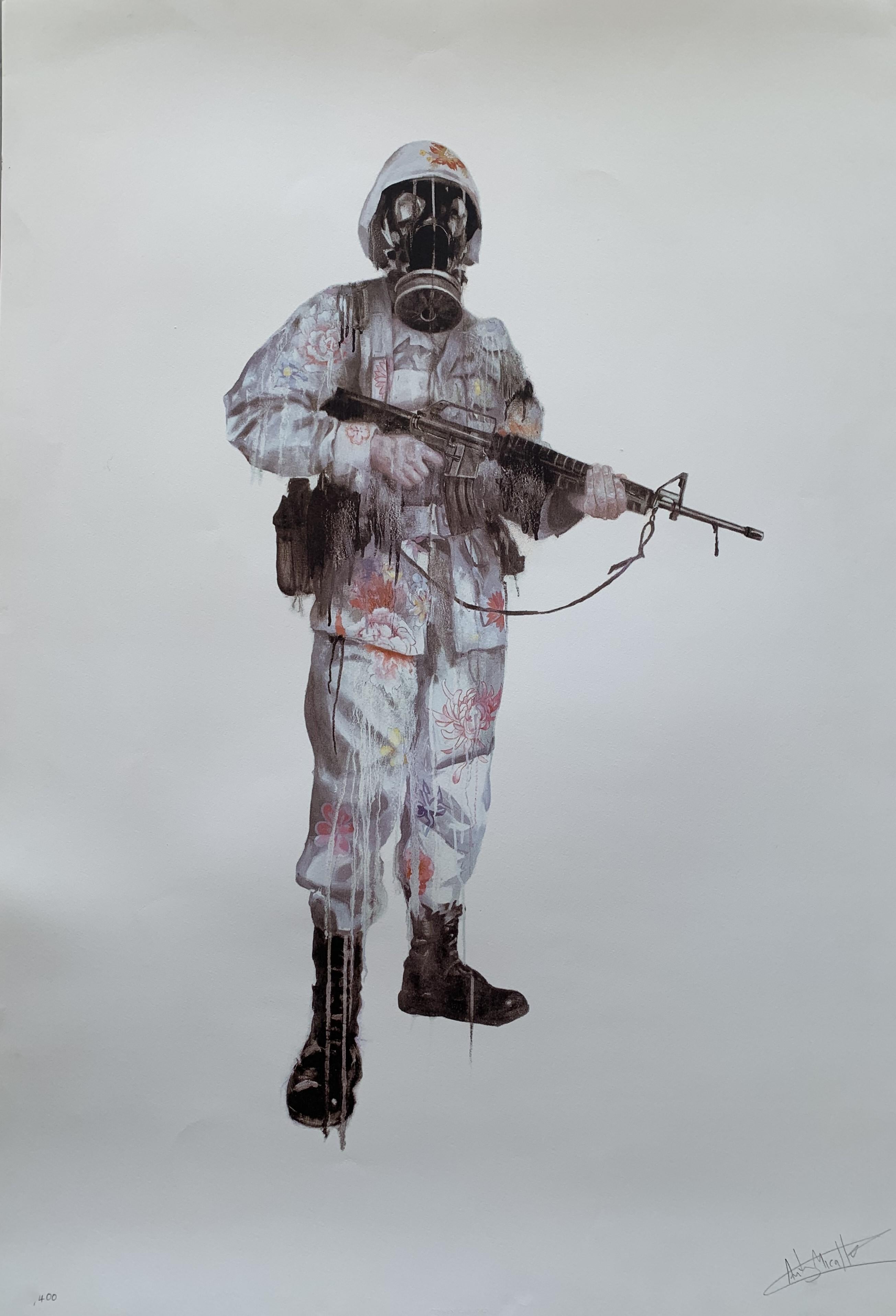 PEACEKEEPER Litografía de edición limitada firmada y numerada