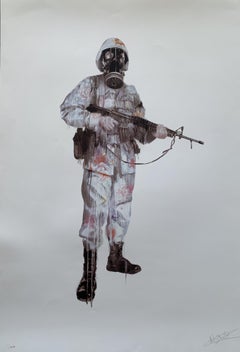 PEACEKEEPER Litografía de edición limitada firmada y numerada