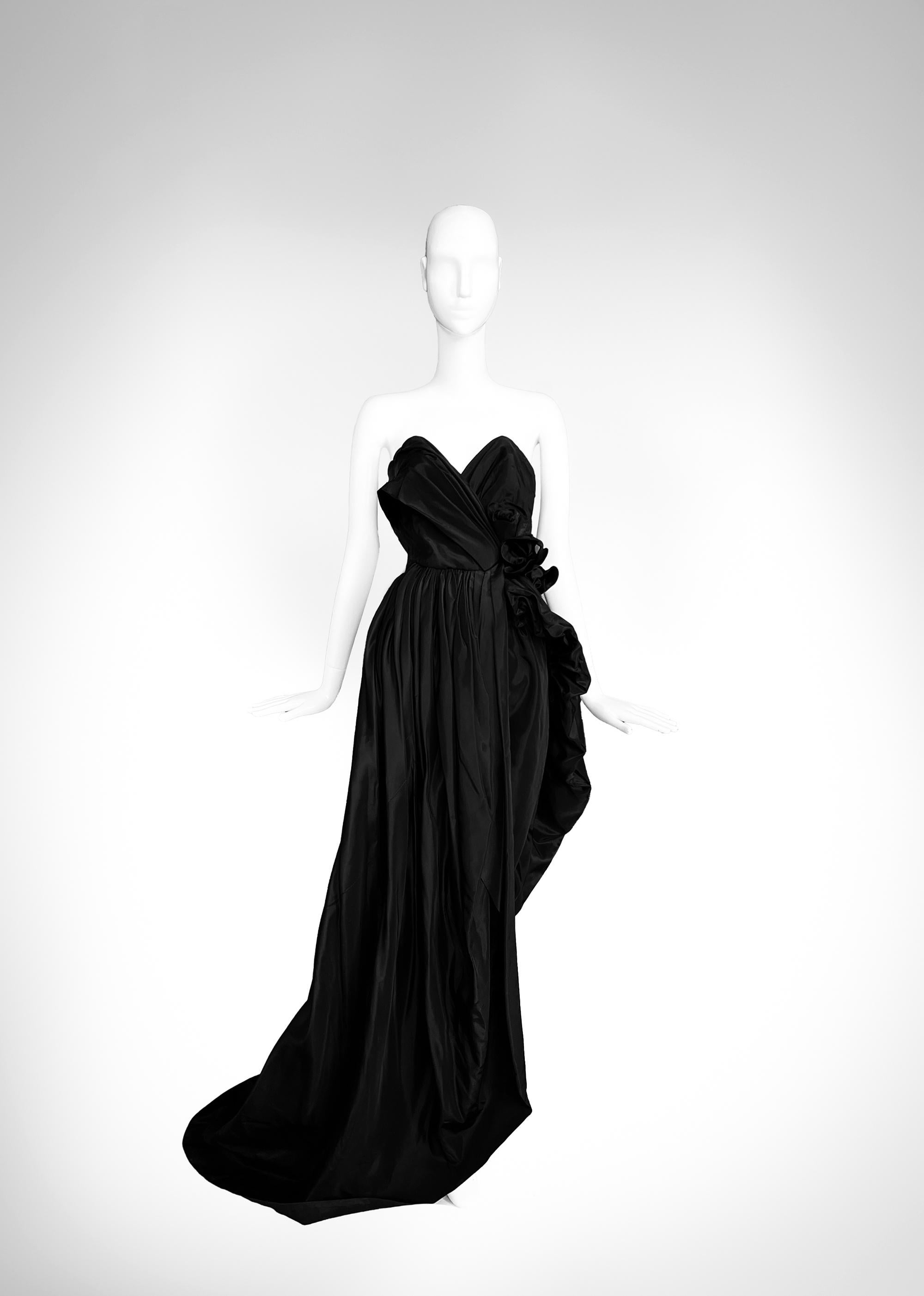 ANTONY PRICE Sculptural Evening Gown Back Dress Ball Gown Red Carpet 3