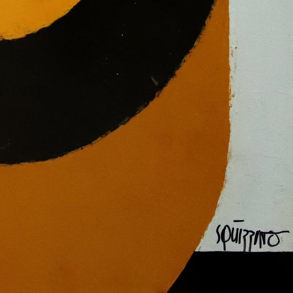 « Big Ears », peinture acrylique semi-abstraite au couteau constructiviste de Dumbo Neue en vente 9