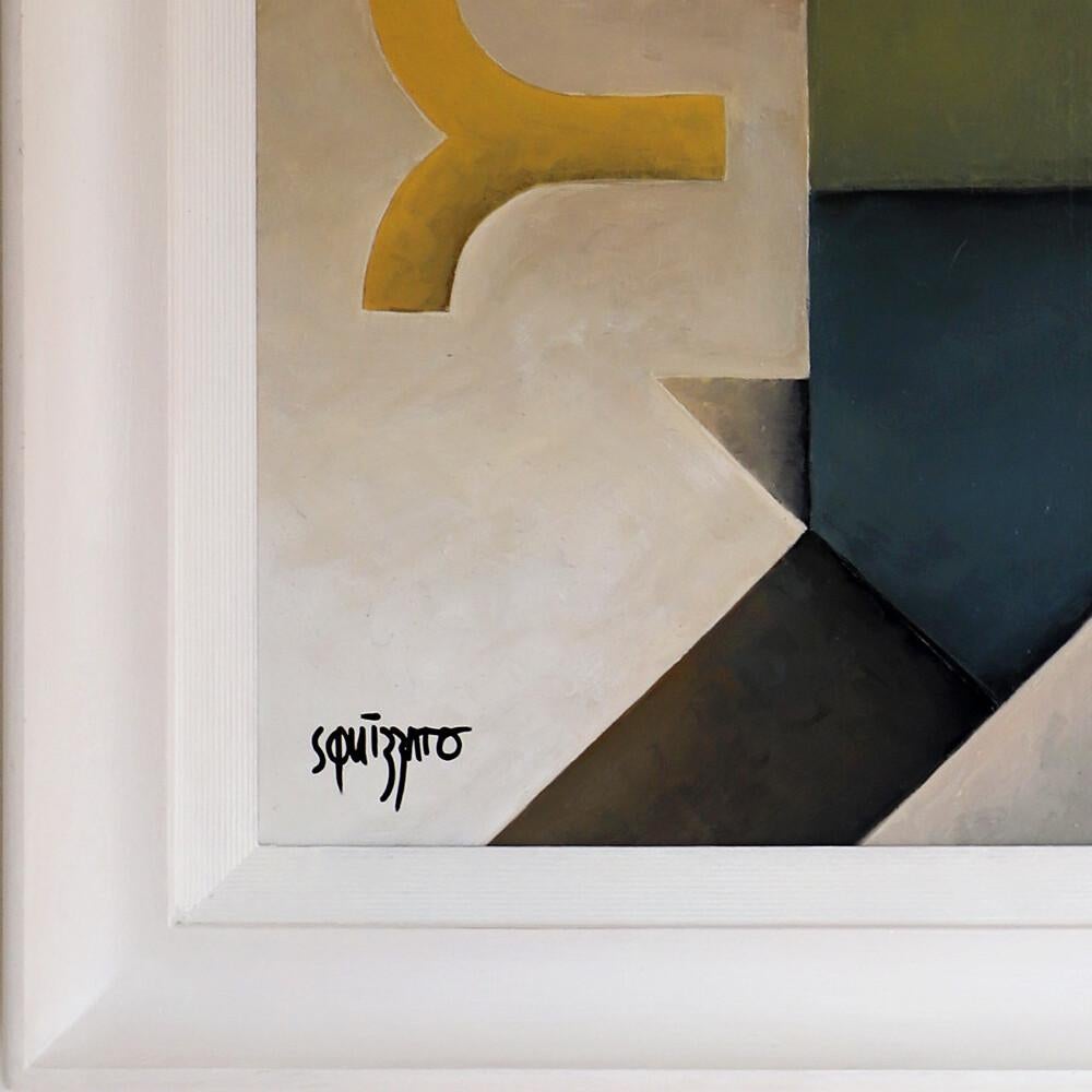 Changer d'air (Aire fresco), Pintura acrílica abstracta contemporánea enmarcada en venta 6