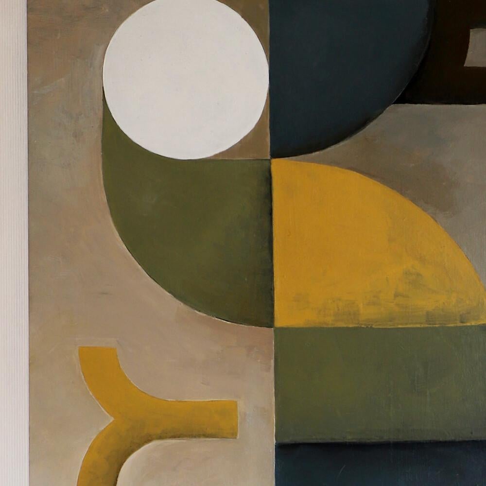 Changer d'air (Aire fresco), Pintura acrílica abstracta contemporánea enmarcada en venta 3