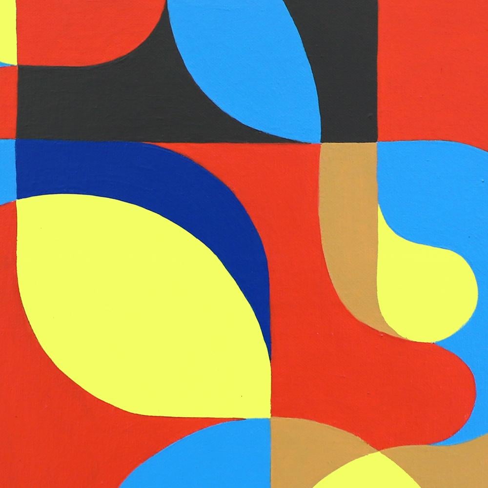 « Mémories », peinture acrylique abstraite constructiviste de Neue en vente 5