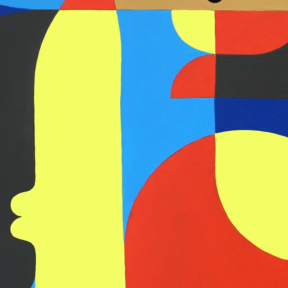 « Mémories », peinture acrylique abstraite constructiviste de Neue en vente 7