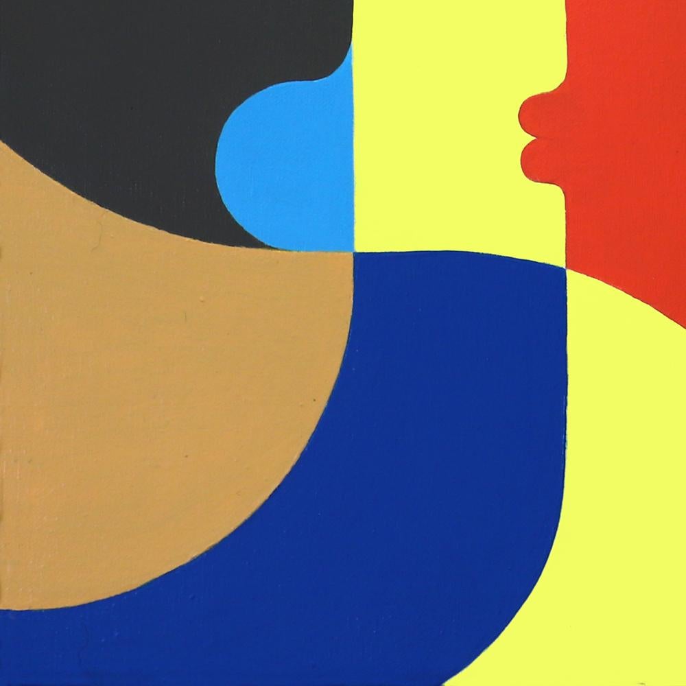 « Mémories », peinture acrylique abstraite constructiviste de Neue en vente 10