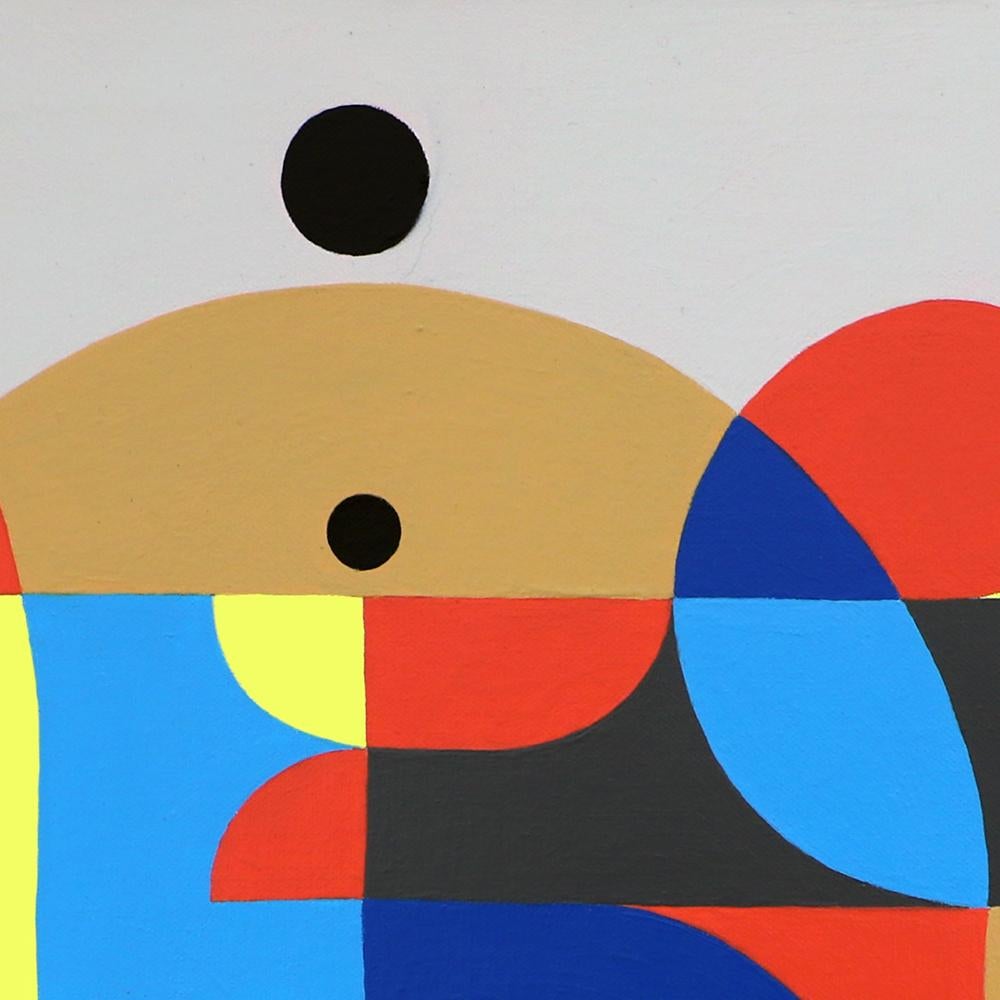 « Mémories », peinture acrylique abstraite constructiviste de Neue en vente 2