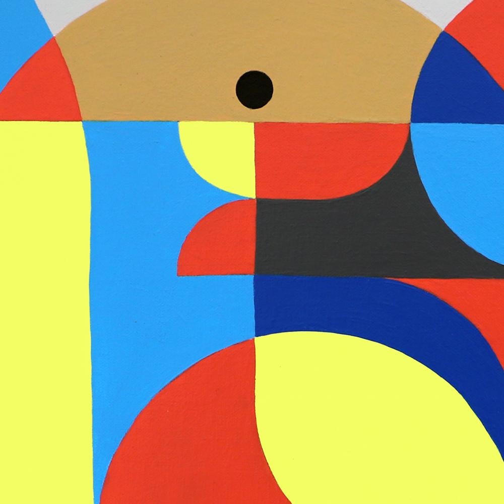 « Mémories », peinture acrylique abstraite constructiviste de Neue en vente 3