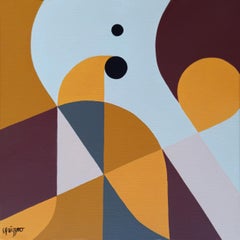 Sursaut salvateur (Saving Jolt), Contemporary Abstract Acrylic Painting