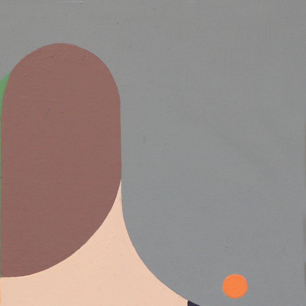 « Le trou de serrure, peinture acrylique abstraite constructiviste de Neue en vente 2