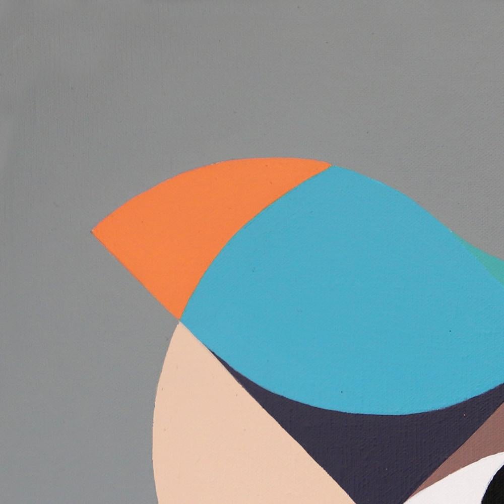 « Le trou de serrure, peinture acrylique abstraite constructiviste de Neue en vente 3
