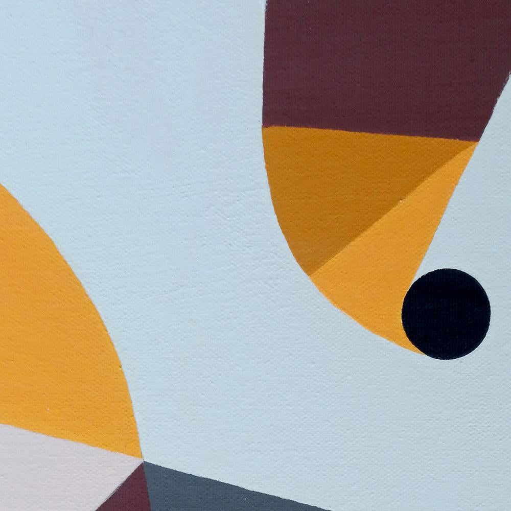 Virgule flottante (Floating Point), Contemporary Abstract Acrylic Painting For Sale 9