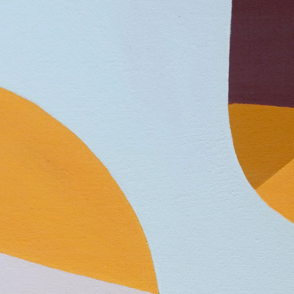 Virgule flottante (Floating Point), Contemporary Abstract Acrylic Painting For Sale 6