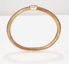Antora Tubogas 18 Karat Gold and Diamonds Diamond Bracelet