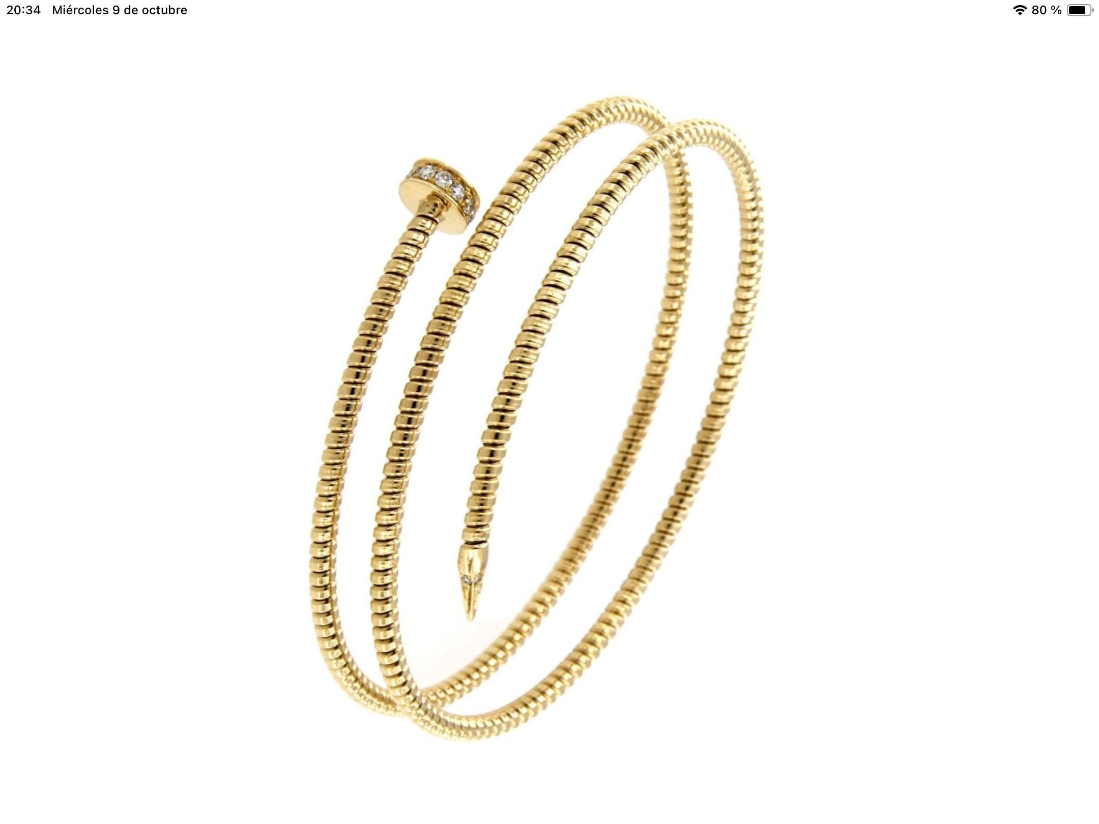 Antora Tubogas Armband aus 18k Gelbgold und Pavée-Diamanten 0,15 ct

Gewicht 9,90 Gramm

Erhältlich in den drei Farben Gold, Gelb, Weiß und Rosé. Diese Auflistung gilt für die  gelb  Option. 


Verfügbarkeit anfragen, wenn vorrätig 5 Tage