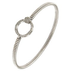 Antora Tubogas 18k Gelbgold Juste Un Clou Diamant Manschettenknopf Armband