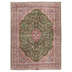 Antqiue Persian Kerman Arjomand Rug - Size: 11'2 X 8'4