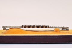 Antıque Cırca 1900s Handcrafted 18K Gold Natural Old Cut Dıamond Brooch