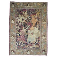 Tapis pictural de Kerman