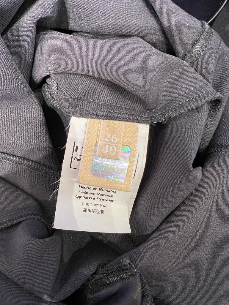 Antrazitgraues ärmelloses Cocktailkleid GALLIANO Damen im Angebot