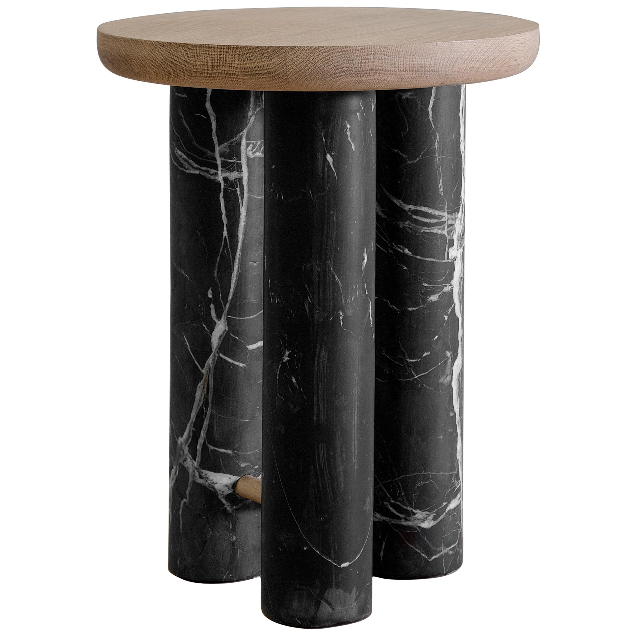 Antropología 01, Sculptural Stool and Side Table