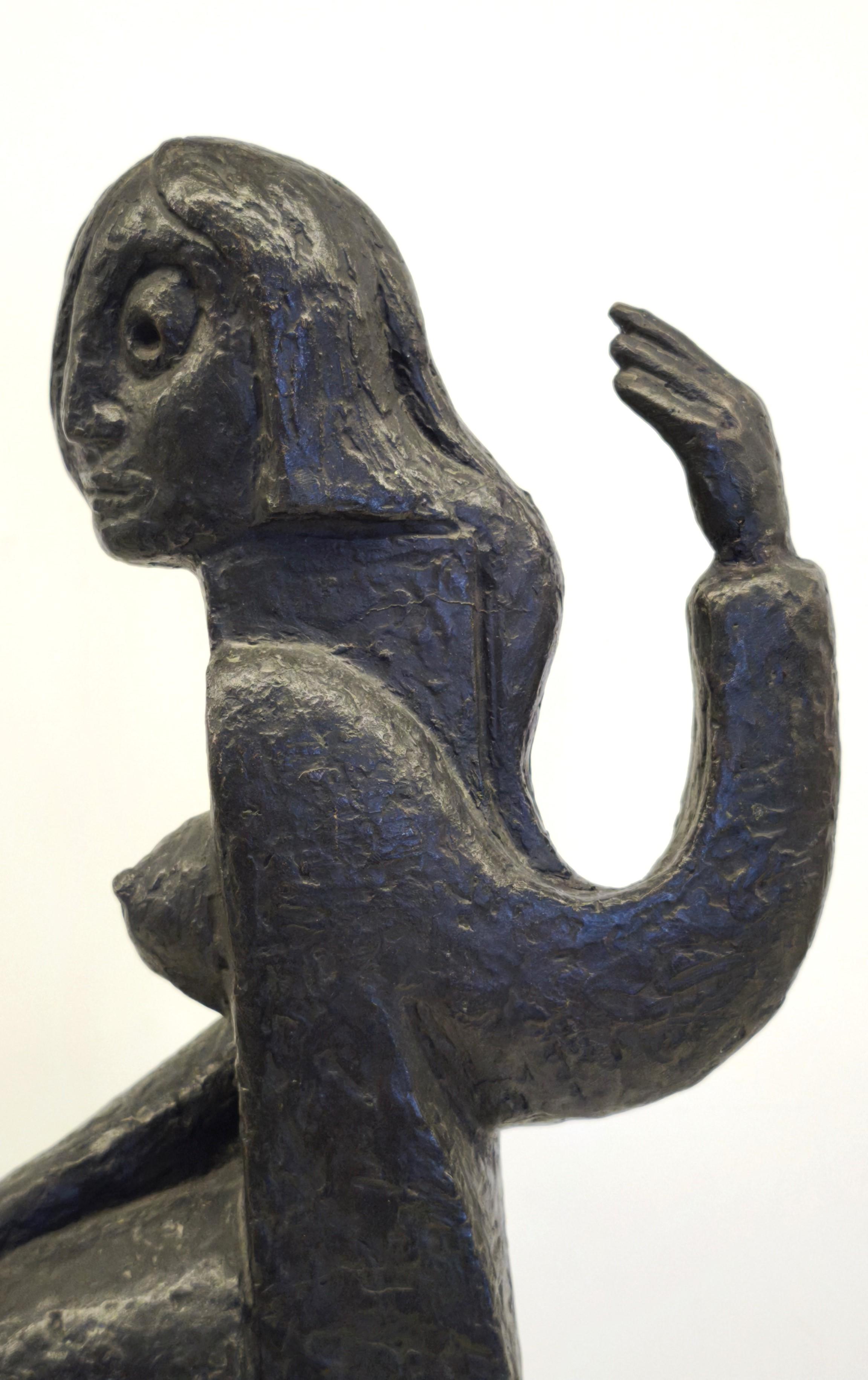 Metà XX secolo Scultura antropomorfa in bronzo, anni '50, '60, Francia in vendita