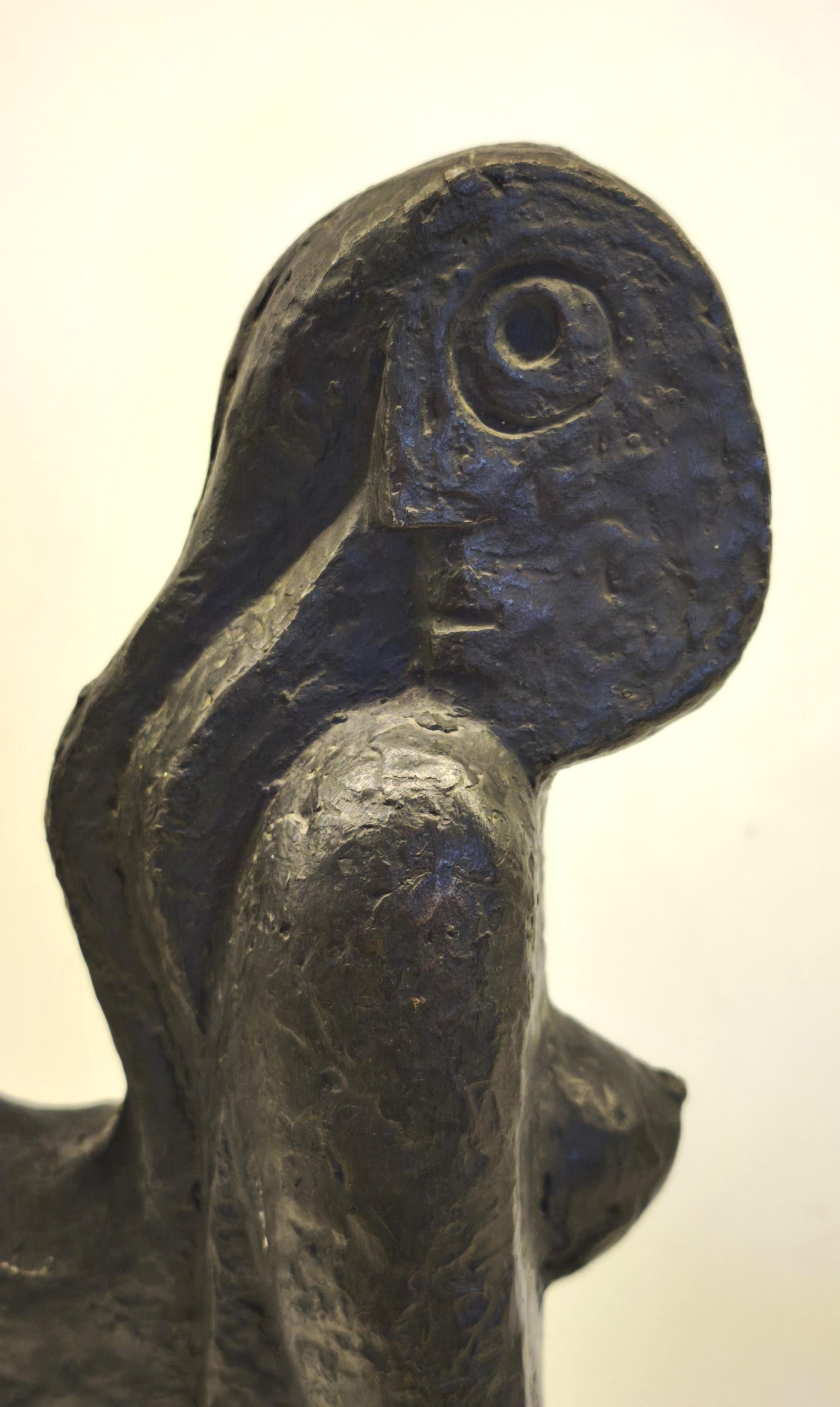Scultura antropomorfa in bronzo, anni '50, '60, Francia in vendita 3