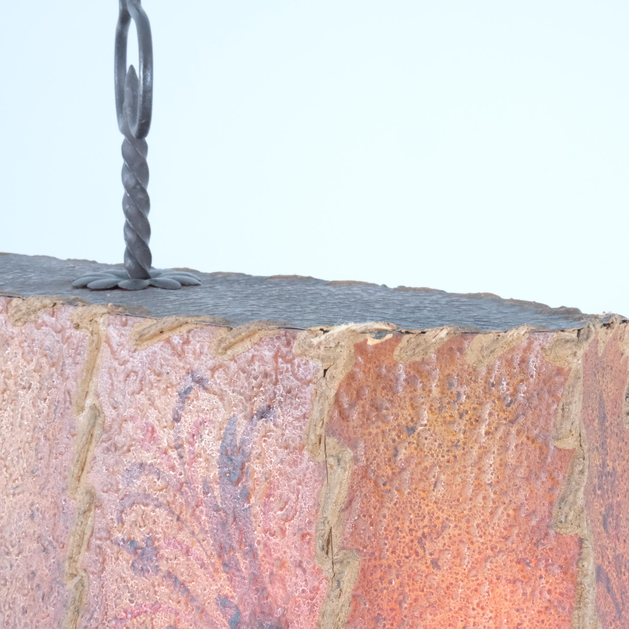 Antti Hakkarainen Adjustable Wrought Iron Floor Lamp Model 816,  1930s For Sale 1