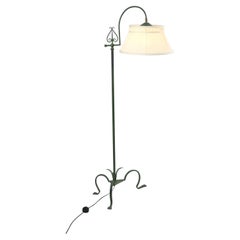 Lampadaire en fer forgé Antti Hakkarainen, milieu du 20e siècle