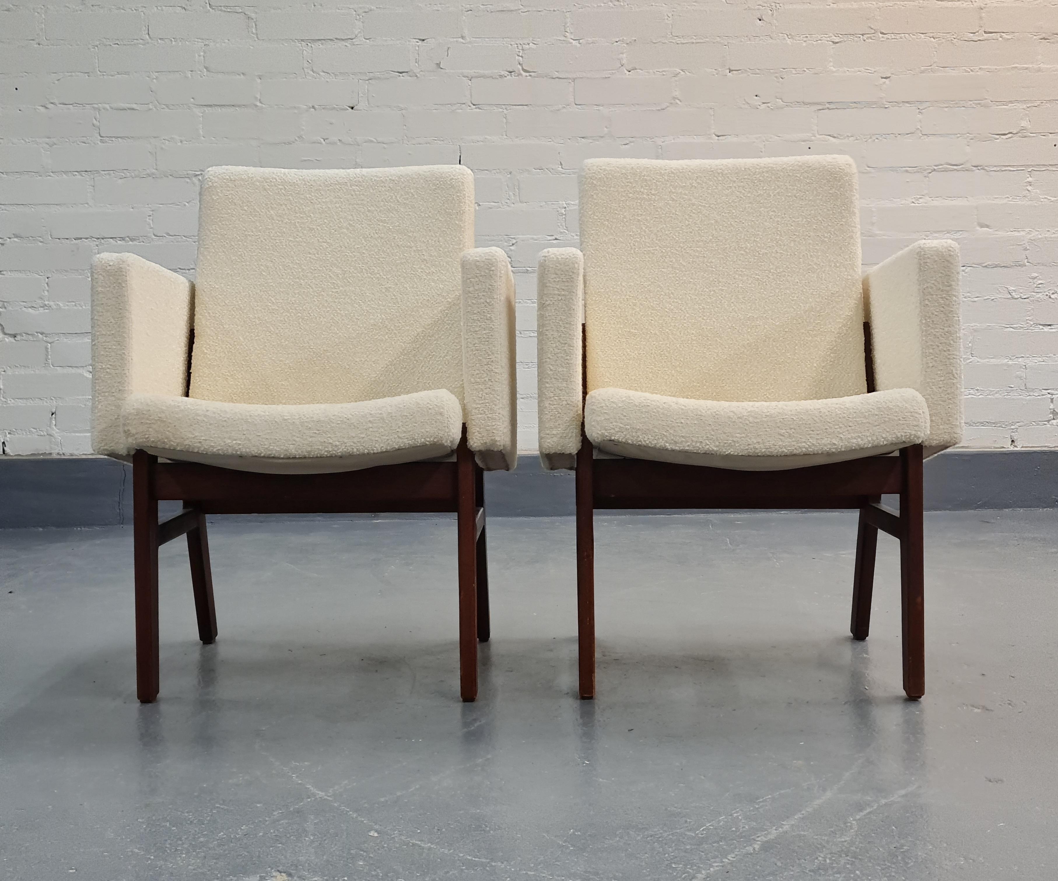 Finnish Antti Nurmesniemi Pair of Armchairs, 1959