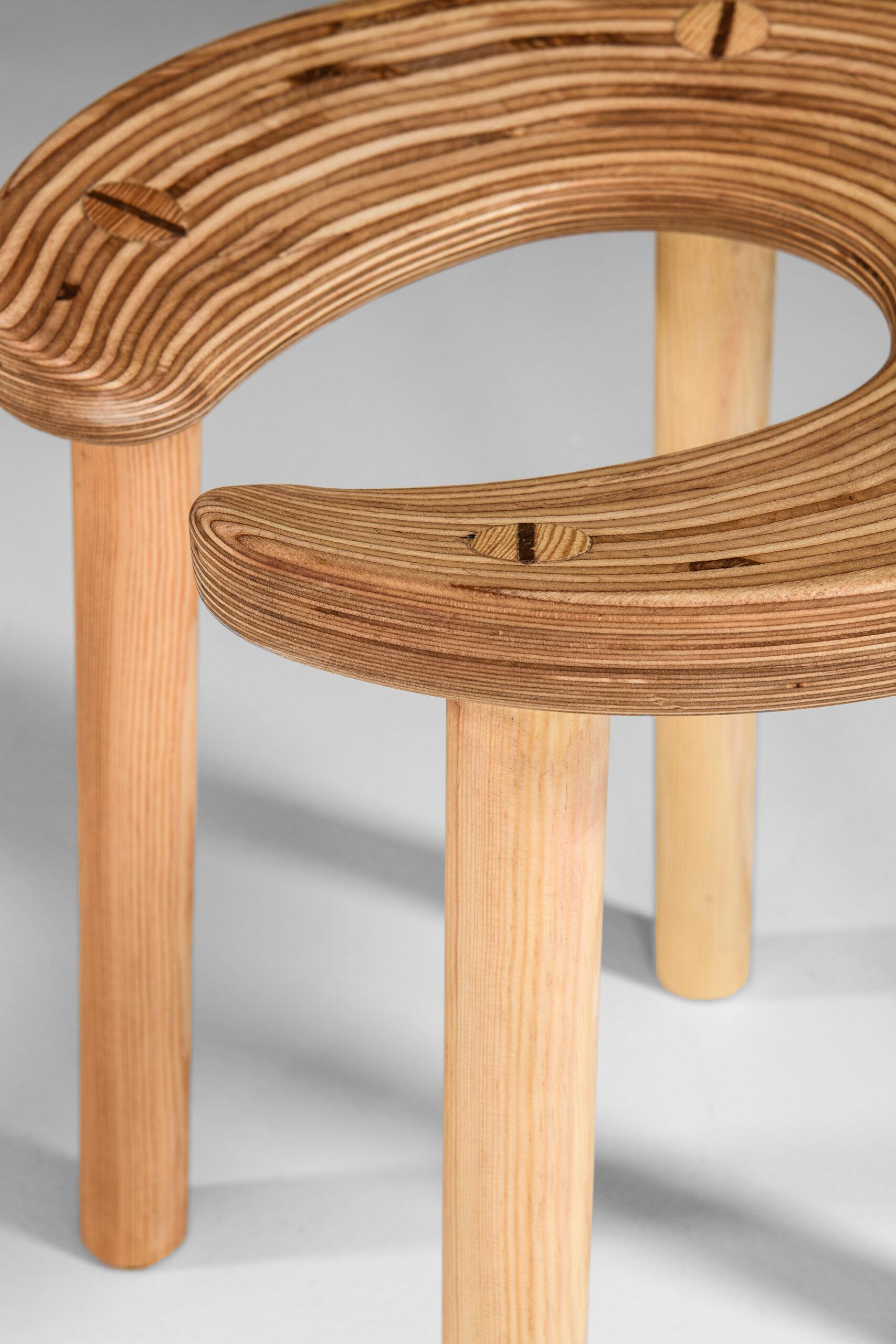Mid-20th Century Antti Nurmesniemi 'Sauna' Stools Produced in Finland For Sale