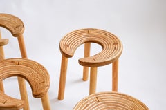 Antti Nurmesniemi, set of four Sauna dtools, designed for the Palace Hotel, 1970