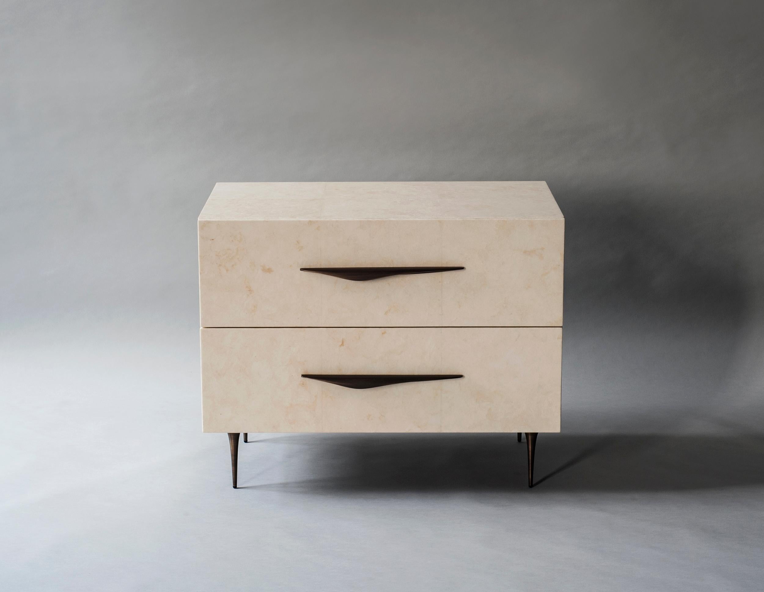 Indian Antwerp Bedside Table by DeMuro Das For Sale