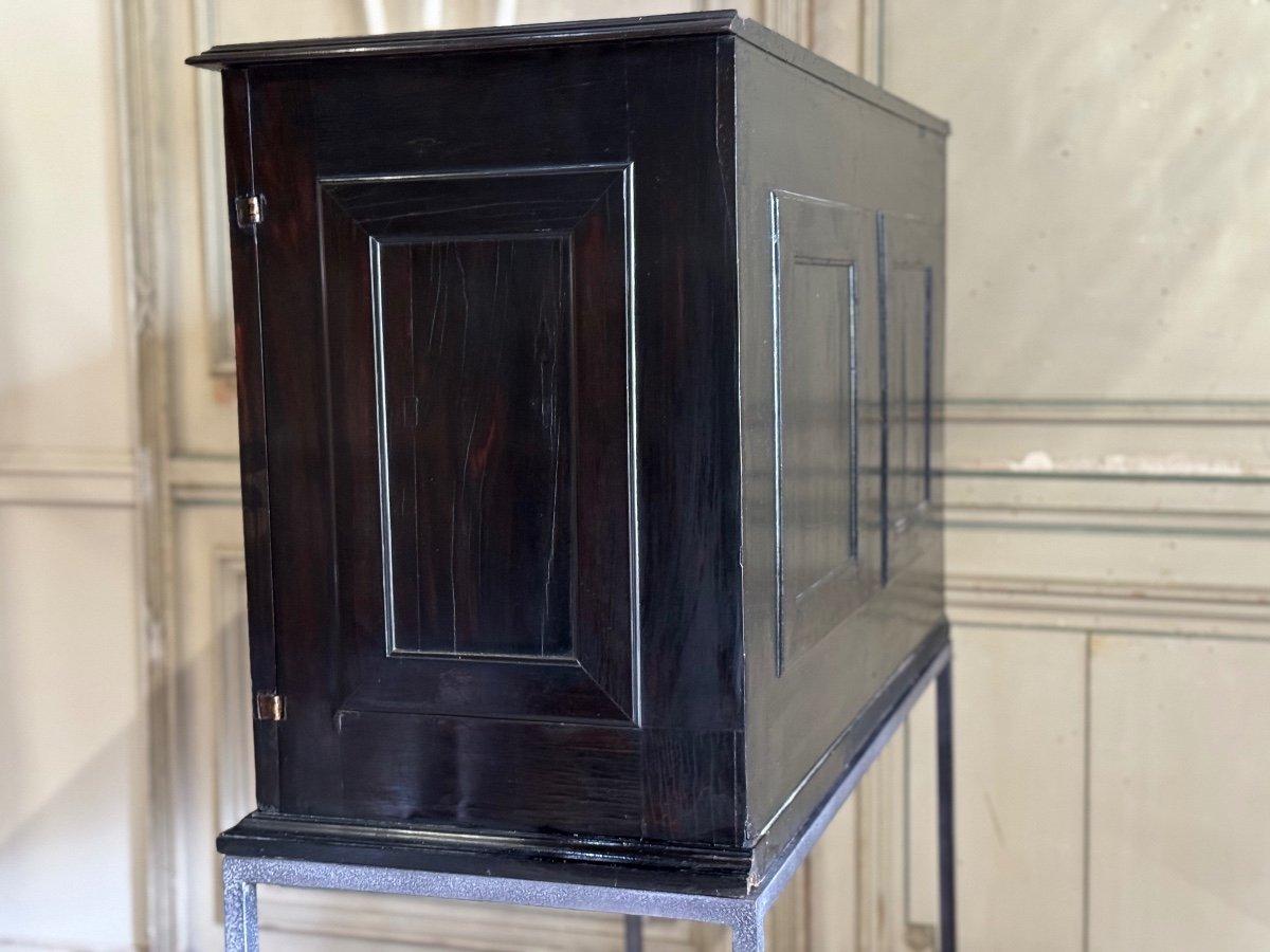 Antwerp Cabinet In Ebony And Bone, 17th Century For Sale 4