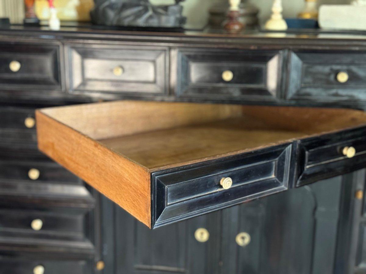 Antwerp Cabinet In Ebony And Bone, 17th Century For Sale 5