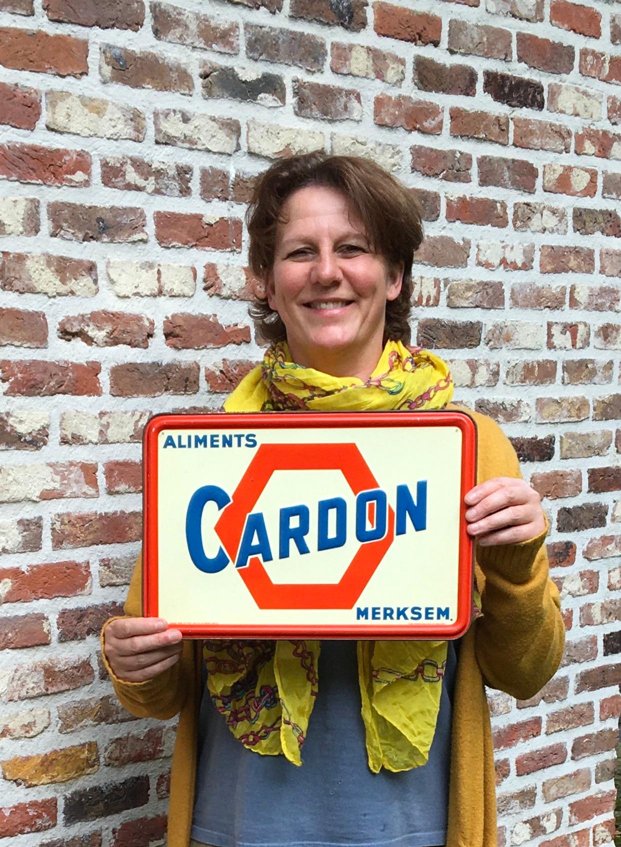 Antwerp Oil Butchery Sign, 1950 For Sale 8