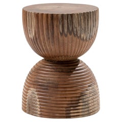 Anuk Wood Hocker