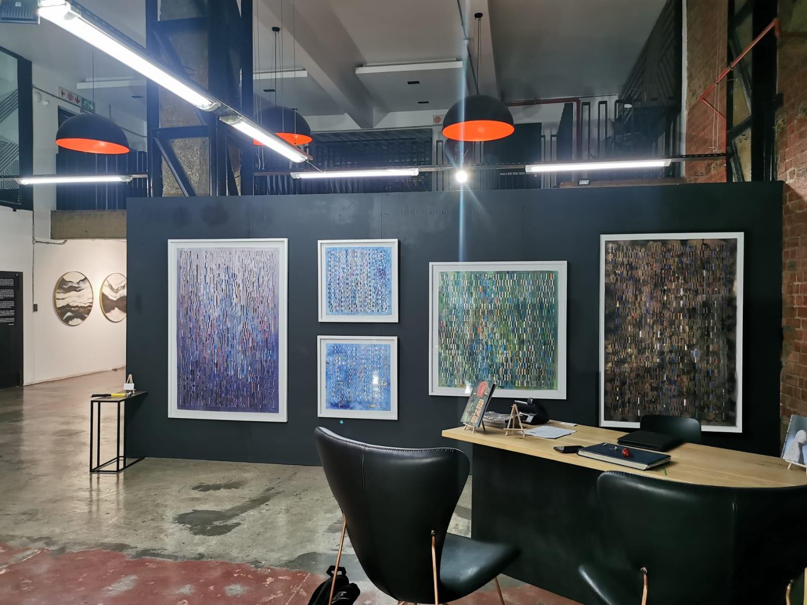 Tecnica mista su tela Fabriano 