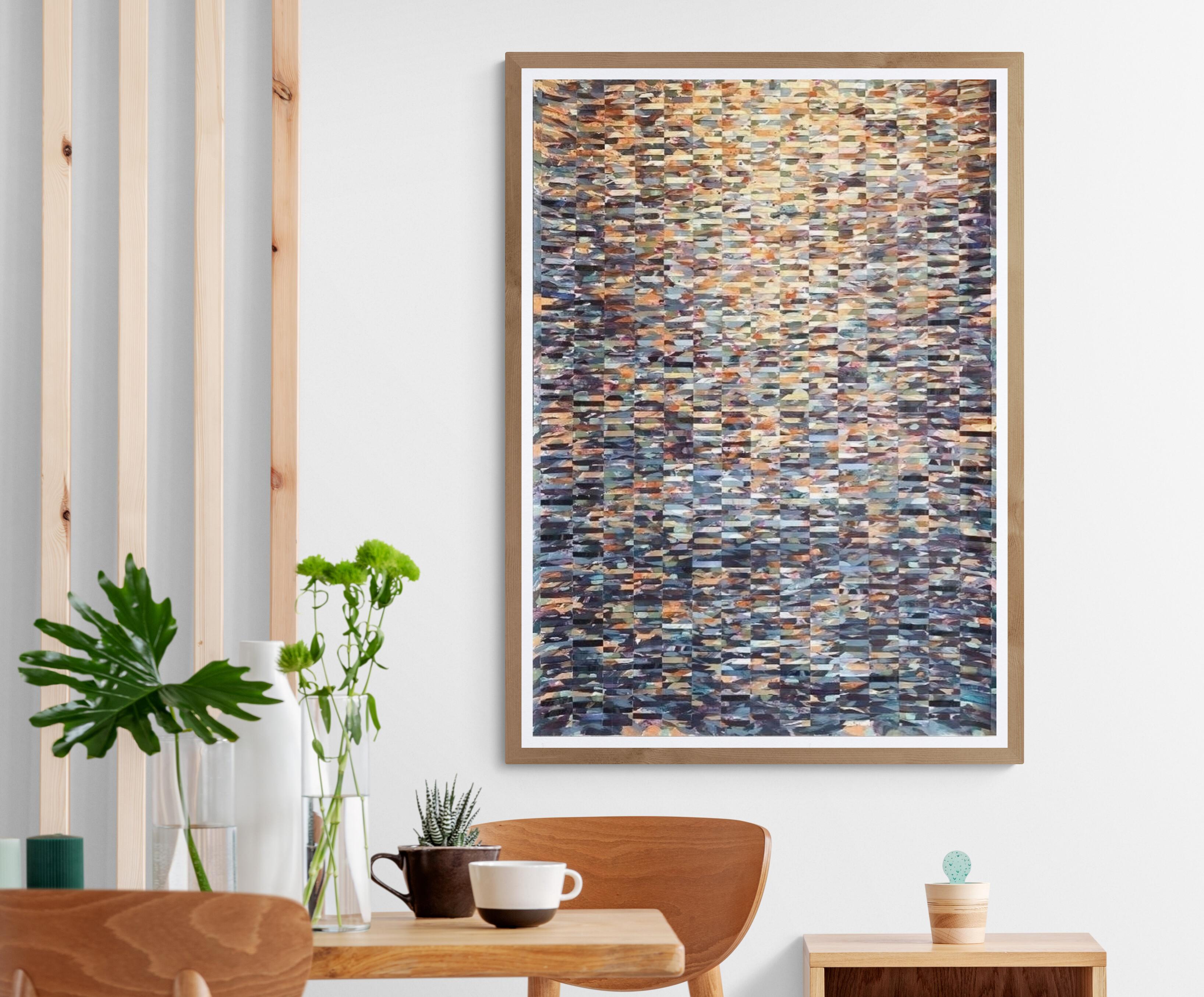 Anushka Kempken's paper weaving is a true testament to the power of art to capture the essence of the natural world. Her latest works showcase the way that light plays across the surface of water, capturing the shimmering, reflective quality of this