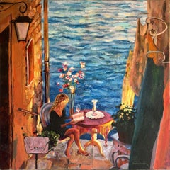 Impressionistic Acrylic on Canvas Painting "Peace"