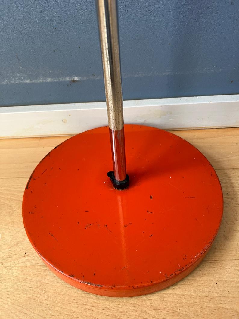 Anvia Orange Mid Century Space Age Floor Lamp, 1970s For Sale 3