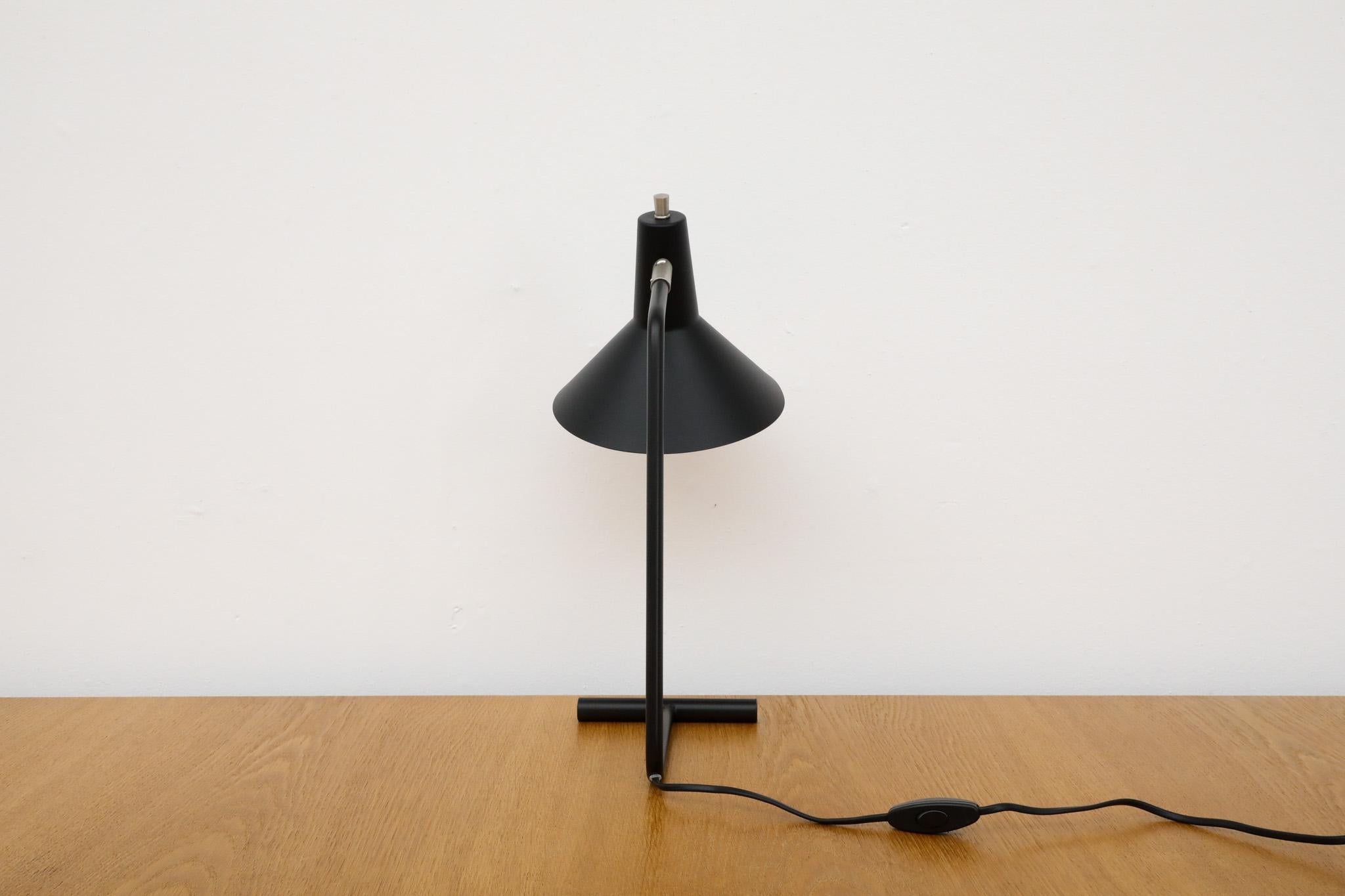 Anvia Reissued 'The-Attorney-in-Fact' Table Lamp in Black For Sale 2