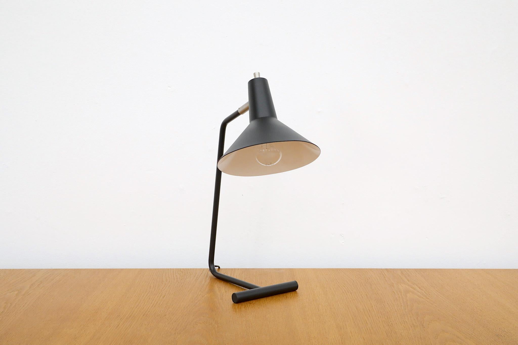 Anvia Reissued 'The-Attorney-in-Fact' Table Lamp in Black For Sale 8