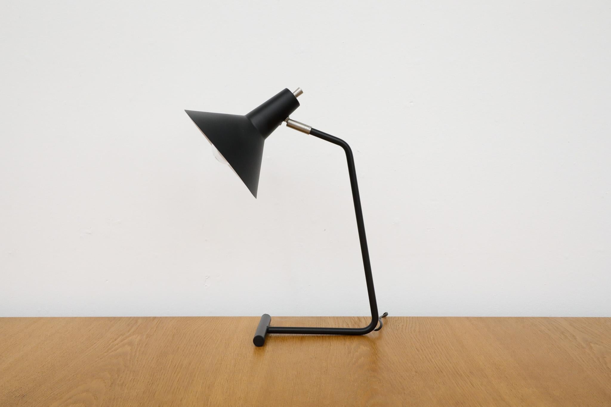 Contemporary Anvia Reissued 'The-Attorney-in-Fact' Table Lamp in Black For Sale