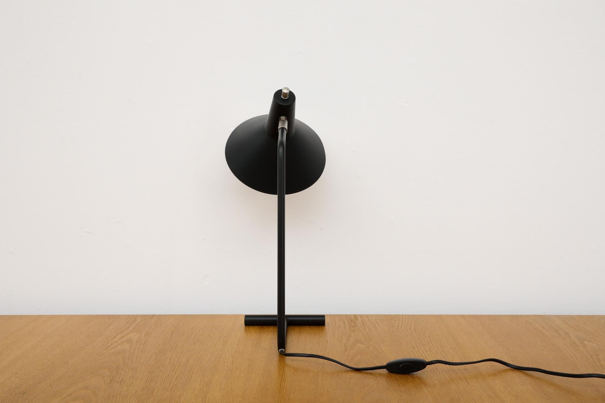 Anvia Reissued 'The-Attorney-in-Fact' Table Lamp in Black For Sale 1
