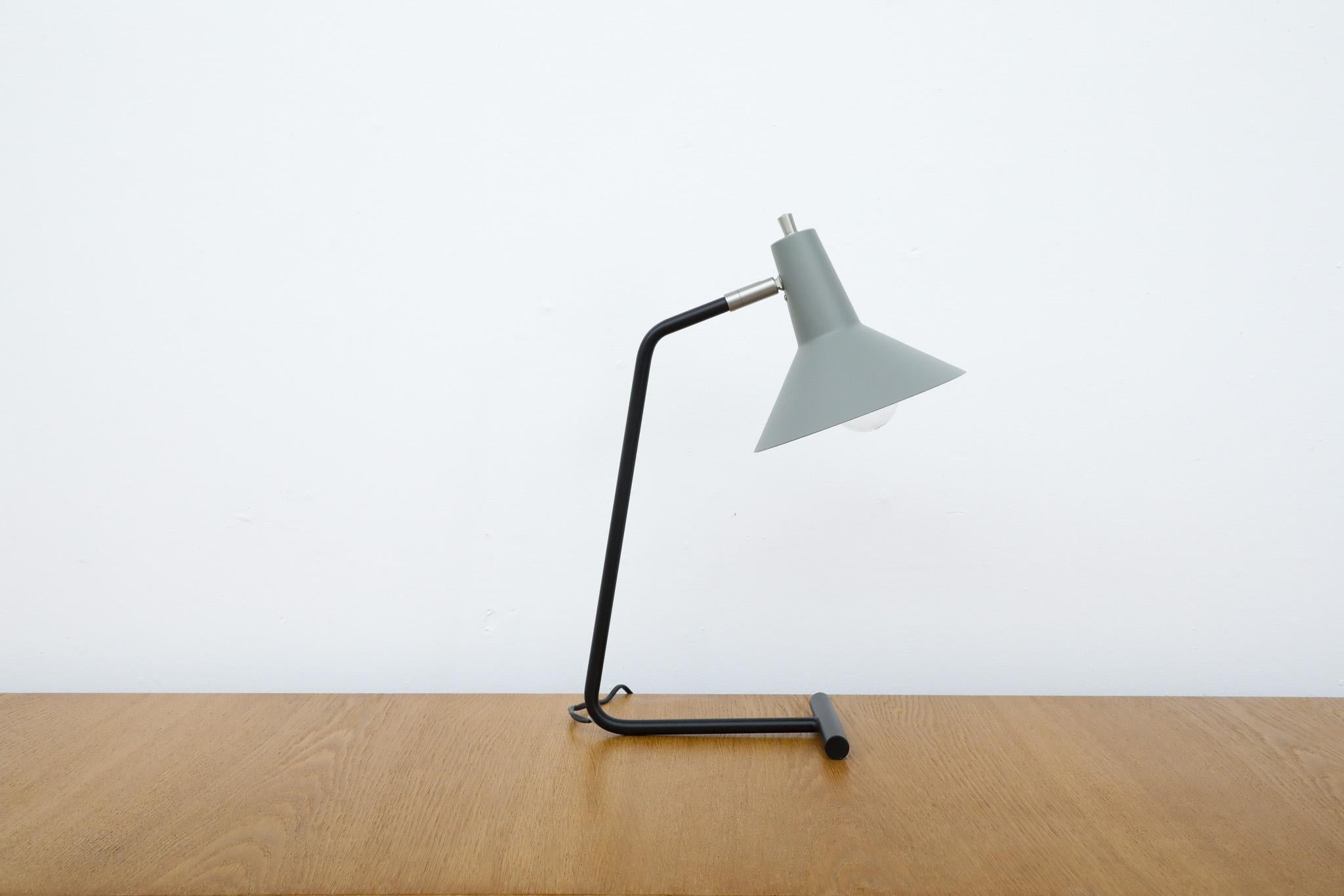 Anvia Reissued 'The-Attorney-in-Fact' Table Lamp in Gray For Sale 5