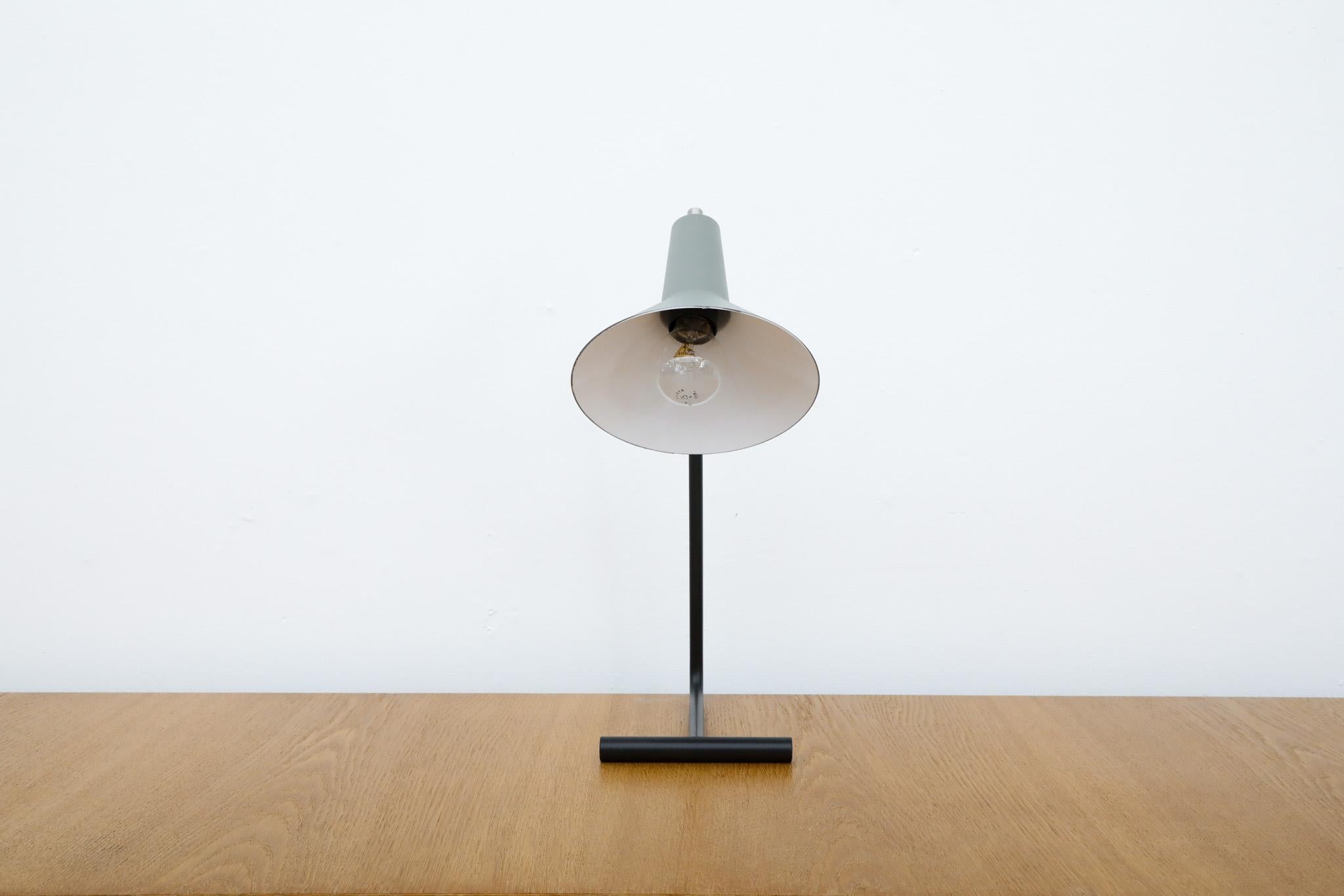 Anvia Reissued 'The-Attorney-in-Fact' Table Lamp in Gray In Good Condition For Sale In Los Angeles, CA